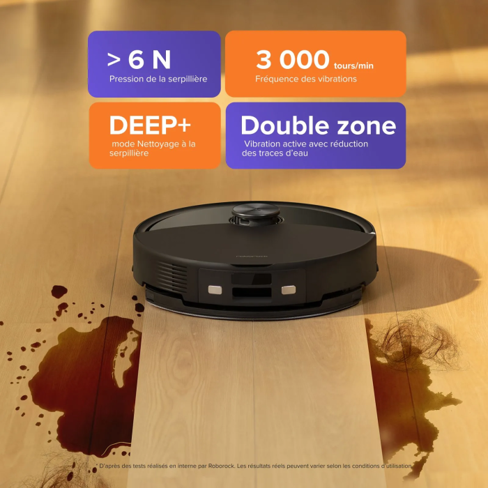 Roborock ROB6936905902351 Q10 VF+ Robot Aspirador con 10000 Pa y 150 min de Autonomía - Negro 2