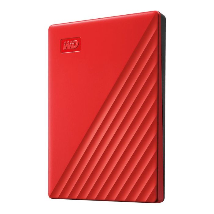 Western Digital WDBPKJ0040BRD-WESN Disco Duro Externo 4000 GB 4 TB Rojo USB 3.2 Gen 1 1