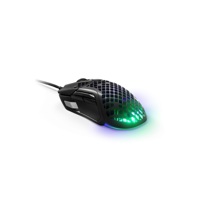 Ratón SteelSeries 62401 Gaming Negro Con cable Luces LED 3 Ratón SteelSeries 62401 Gaming Negro Con cable Luces LED 3