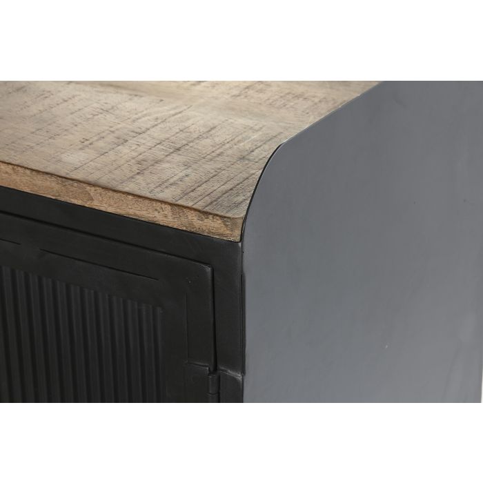 Buffet DKD Home Decor Natural Negro 40 x 85 x 145 cm 2 Buffet DKD Home Decor Natural Negro 40 x 85 x 145 cm 2