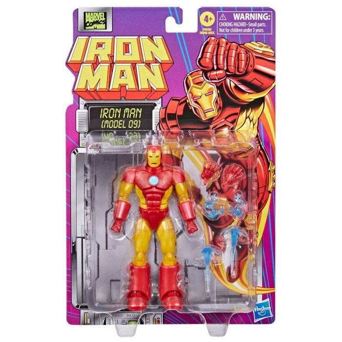 Hasbro Marvel Legends Series Iron Man Figura de Acción 15 cm con 6 Accesorios 0 Hasbro Marvel Legends Series Iron Man Figura de Acción 15 cm con 6 Accesorios 0