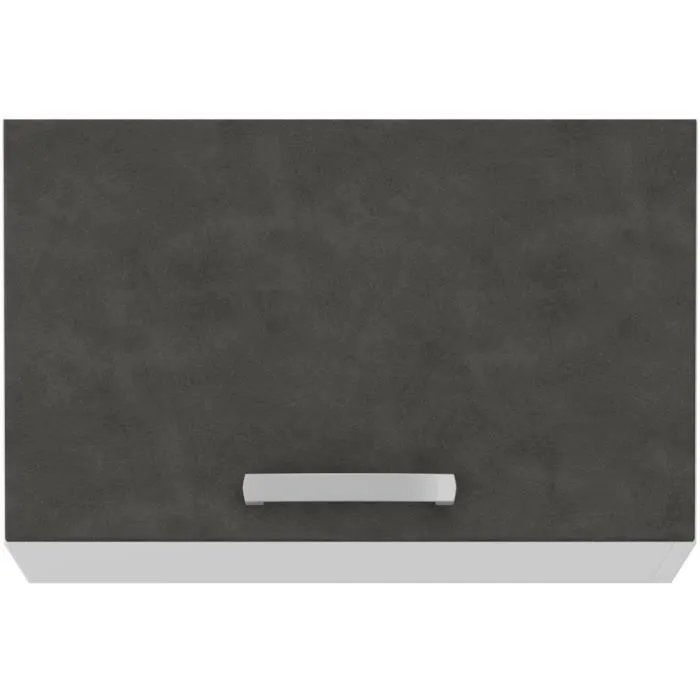 LASSEN Mueble Campana con Puerta Basculante - Gris Mate - L 60 x 31,6 x H 36 cm 1