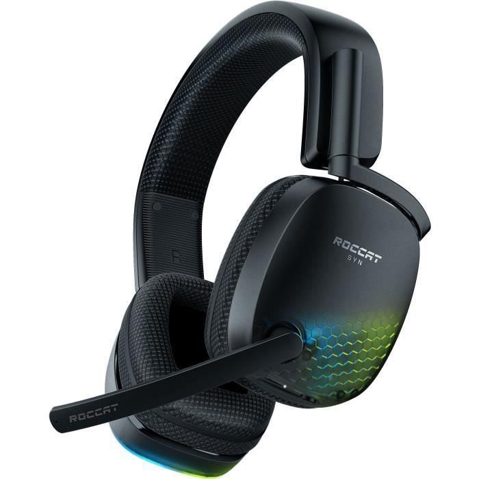 Auriculares inalámbricos para juegos - ROCCAT - SYN Pro Air - Negro - ROC-14-150-02 Auriculares inalámbricos para juegos - ROCCAT - SYN Pro Air - Negro - ROC-14-150-02