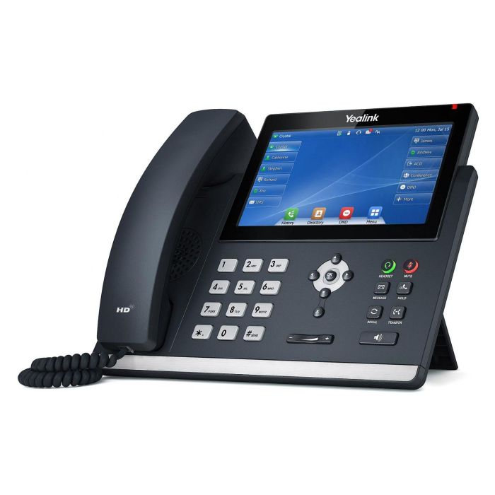 Yealink SIP-T48U Teléfono IP con pantalla táctil de 7" y Gigabit Ethernet, VoIP, Gris 2