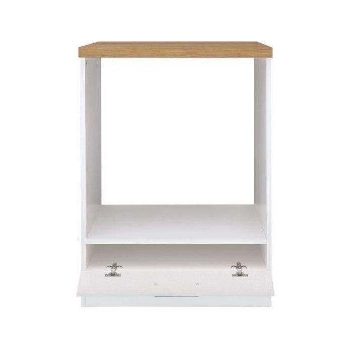 Junona JUNONAMBFOURBLPL Mueble bajo de cocina Serie Four con plan de trabajo integrado, 60 cm, Blanco brillante 2 Junona JUNONAMBFOURBLPL Mueble bajo de cocina Serie Four con plan de trabajo integrado, 60 cm, Blanco brillante 2