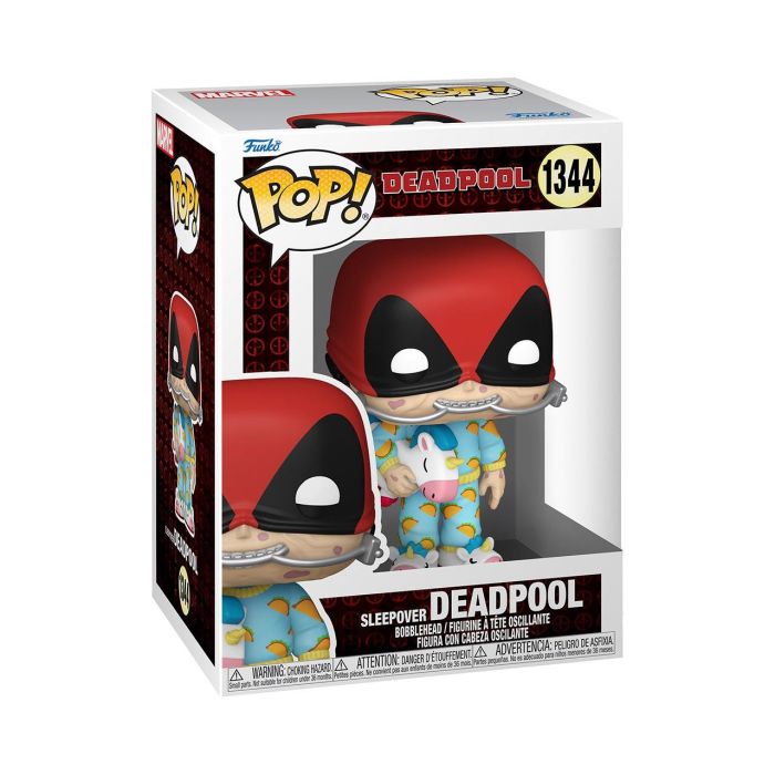 Funko 76079 Pop! Figura Coleccionable Deadpool Fiesta de Pijamas Marvel 1 Funko 76079 Pop! Figura Coleccionable Deadpool Fiesta de Pijamas Marvel 1