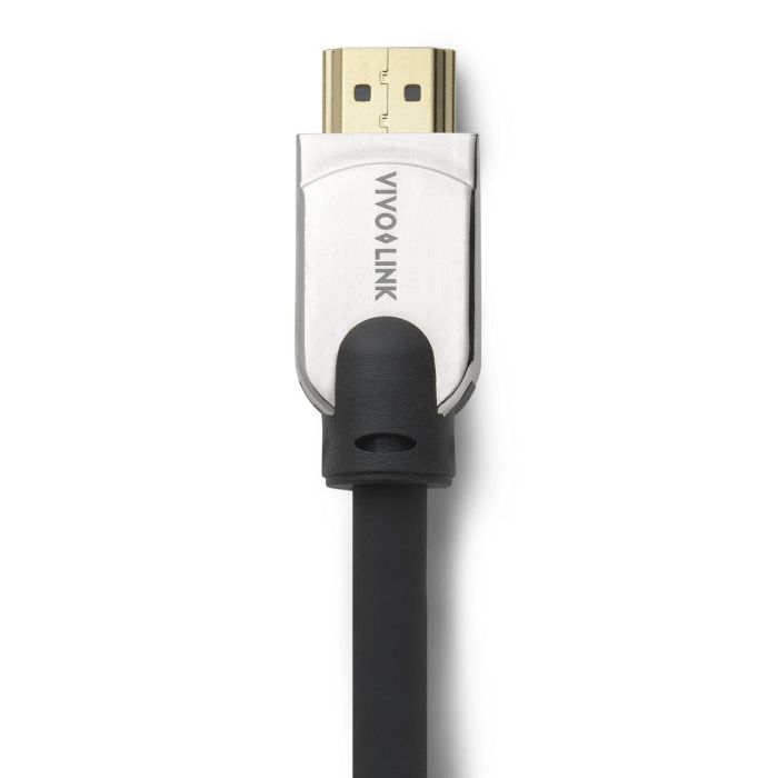 Vivolink Cable HDMI Pro con cabeza de metal 12.5m - 2.0 de alta velocidad 18 Gbit/s, 4K@60Hz con Ethernet 1 Vivolink Cable HDMI Pro con cabeza de metal 12.5m - 2.0 de alta velocidad 18 Gbit/s, 4K@60Hz con Ethernet 1