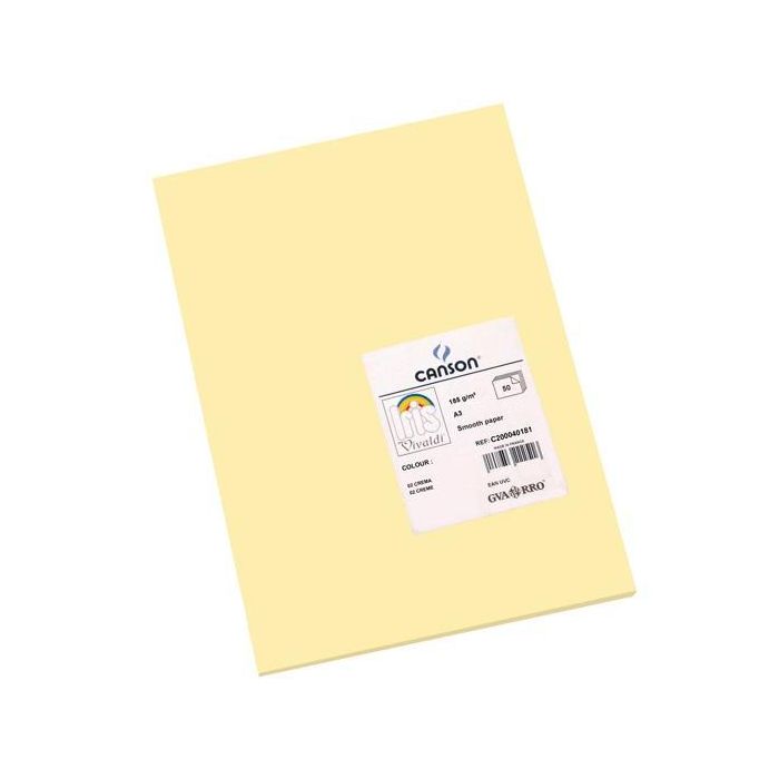 Iris Cartulina 297x420 mm 185 gr Crema -50U- Iris Cartulina 297x420 mm 185 gr Crema -50U-