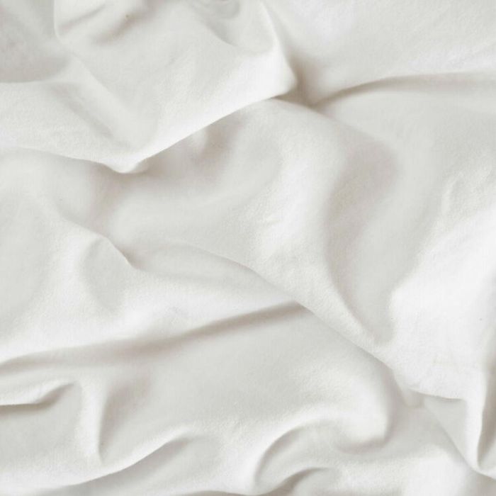 Sábana Encimera Hosteline Mixcolors Blanco Cama de 120 1
