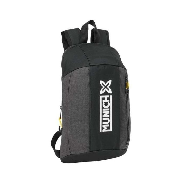 Safta Mini Mochila con Cremallera Vertical Munich Topo 390x220x100 mm Safta Mini Mochila con Cremallera Vertical Munich Topo 390x220x100 mm