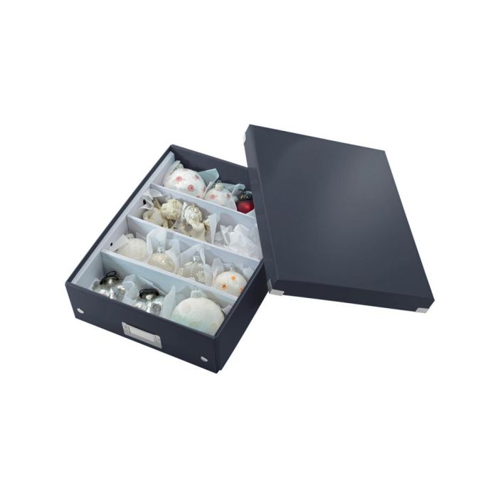 Caja Almacenamiento Leitz Click & Store Mediana Color Negro 280x100x370 mm 3