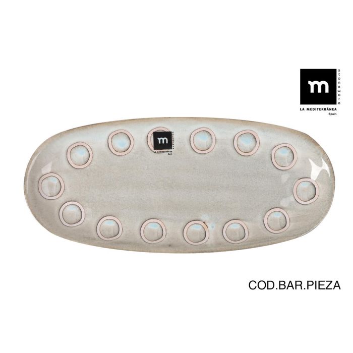 La Mediterranea Bandeja Oval Almudena Gris 29 x 13.5 cm (24 Unidades) 0 La Mediterranea Bandeja Oval Almudena Gris 29 x 13.5 cm (24 Unidades) 0