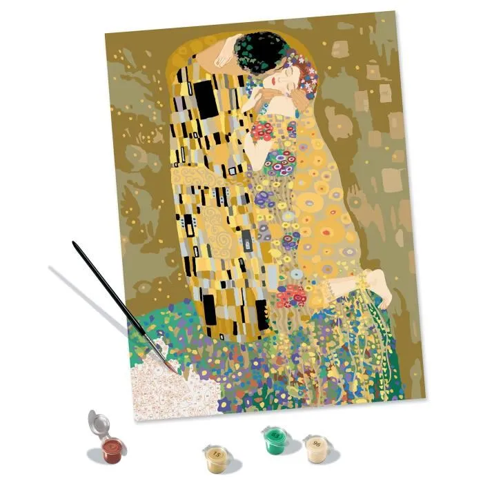 Ravensburger Pintura por Números CreArt Gran Formato 30x40 cm Klimt, Edad 12+, Referencia 23648 1 Ravensburger Pintura por Números CreArt Gran Formato 30x40 cm Klimt, Edad 12+, Referencia 23648 1