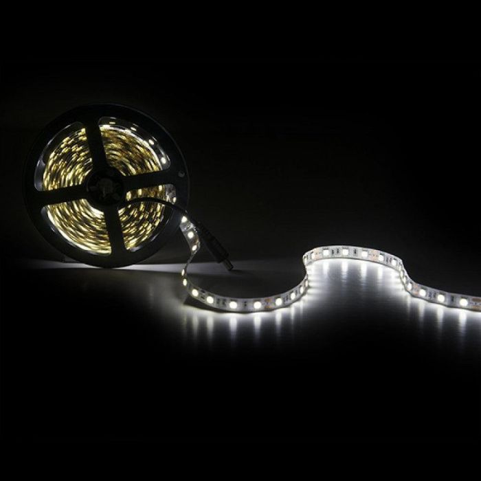 Tira de 300 LEDs 72W 3.780Lm CRI85 6000ºK SMD5050 12VDC x5M 40.000H [PL219009W]-Blanco Frío 2
