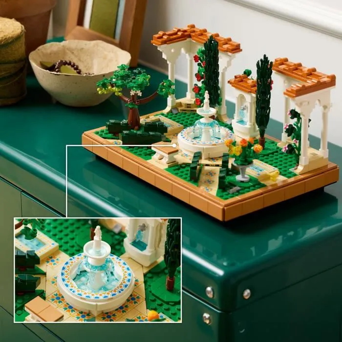 Lego 10359 El Jardín Andaluz Construcción para Adultos, Regalo para Amantes de la Jardinería y los Viajes 3