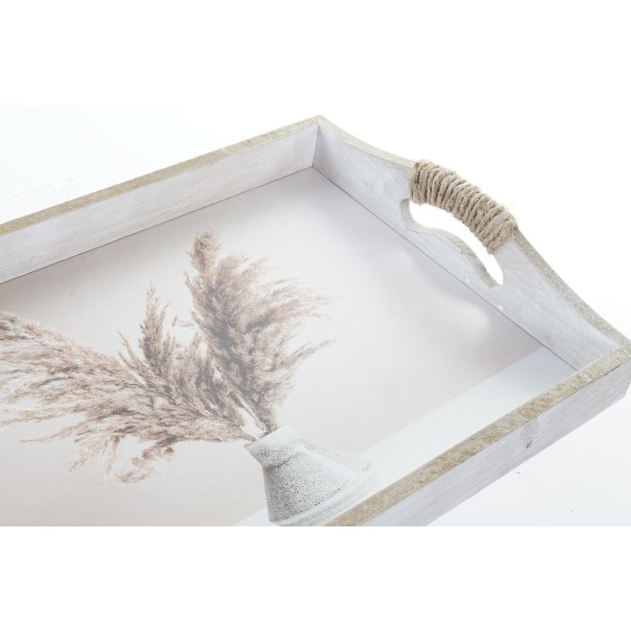 Bandeja Scandi DKD Home Decor Multicolor Dorado 30 x 6 x 40 cm Set de 2 (2 Unidades) 1 Bandeja Scandi DKD Home Decor Multicolor Dorado 30 x 6 x 40 cm Set de 2 (2 Unidades) 1