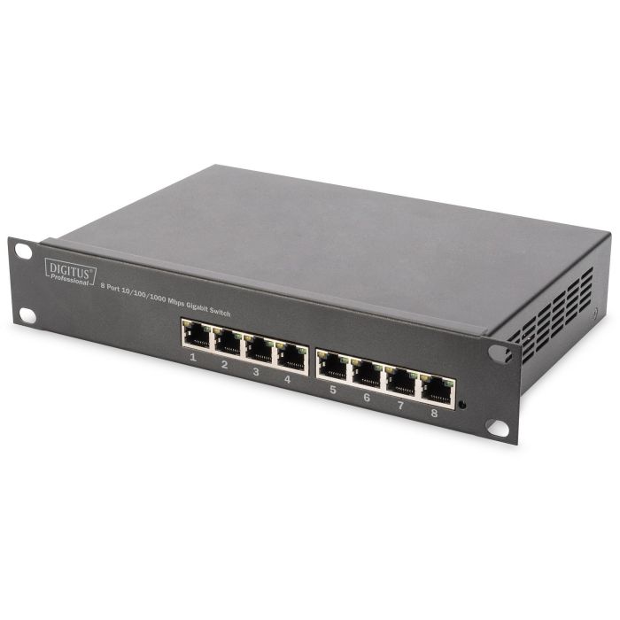 DIGITUS Netzwerk-Set 254 mm (10")-12HE. 312x300mm (B x T) 1
