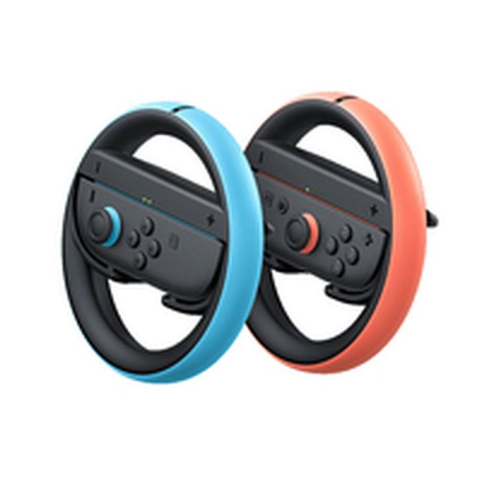 Nintendo Volante para Joy-Con 2 - Compatible con Nintendo Switch, Incluye 2 Volantes (Azul Claro y Rojo Claro) 8 Nintendo Volante para Joy-Con 2 - Compatible con Nintendo Switch, Incluye 2 Volantes (Azul Claro y Rojo Claro) 8