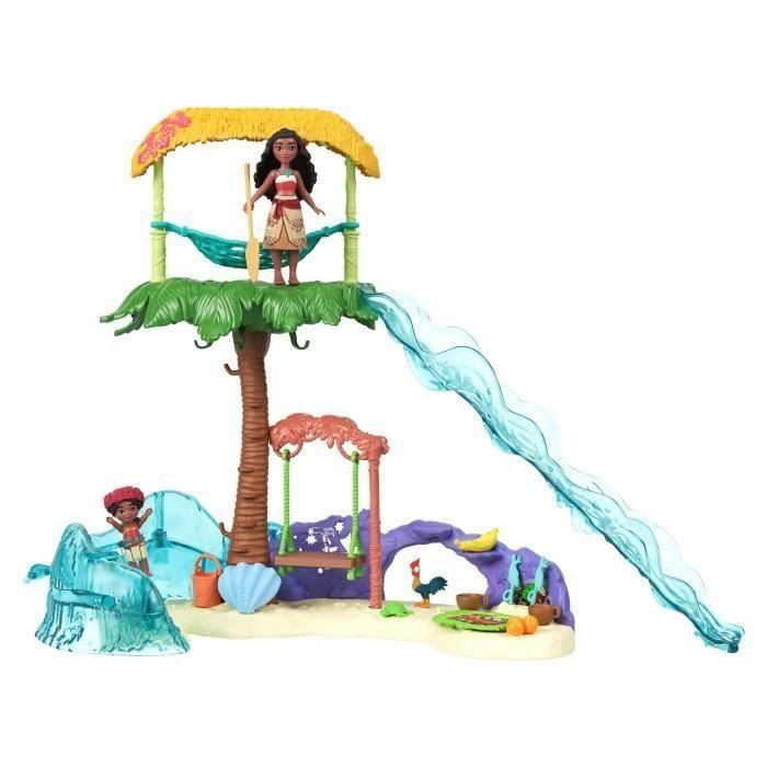 Disney JFF13 - Caja de Aventuras en la Isla de Moana - Moana 2 - Juguete de Construcción de Disney Moana