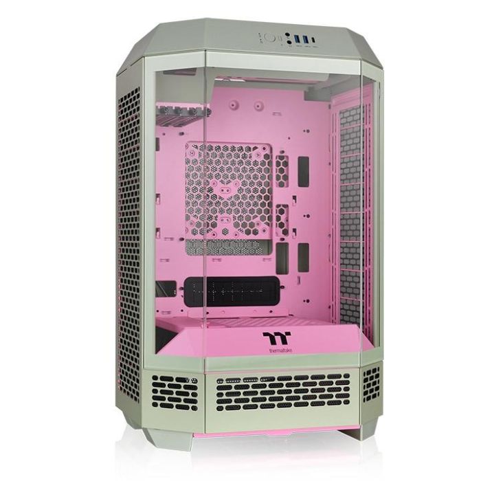 Thermaltake Tower 300 Matcha Plum Caja PC Micro Torre Ciruela - Soporte HDD/SSD 2.5"/3.5", Ventiladores 120/140mm 1 Thermaltake Tower 300 Matcha Plum Caja PC Micro Torre Ciruela - Soporte HDD/SSD 2.5"/3.5", Ventiladores 120/140mm 1