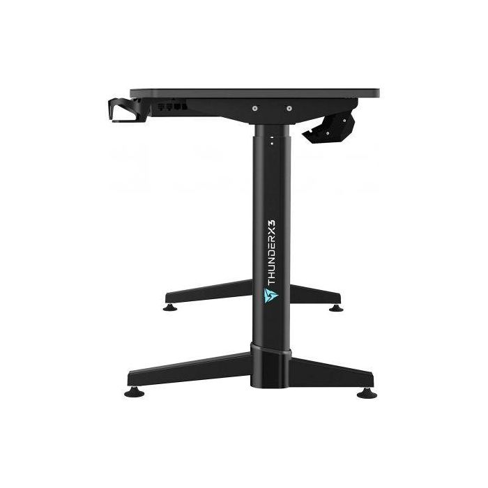 Mesa Gaming Thunderx3 ED7/ 140 x 60 x 73 -123 cm/ Altura Ajustable/ Negro 2 Mesa Gaming Thunderx3 ED7/ 140 x 60 x 73 -123 cm/ Altura Ajustable/ Negro 2