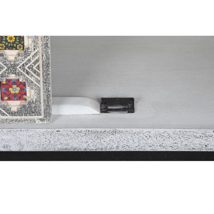Armario Indio DKD Home Decor Blanco Gris 38 x 150 x 90 cm 6 Armario Indio DKD Home Decor Blanco Gris 38 x 150 x 90 cm 6