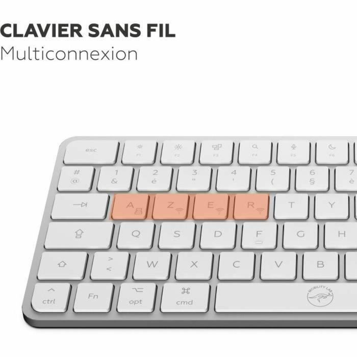 Teclado Mobility Lab KMP2000W Mini Blanco 4 Teclado Mobility Lab KMP2000W Mini Blanco 4
