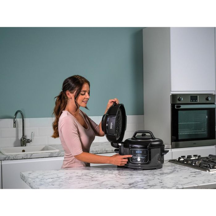 Ninja OP100EU Foodi MINI Olla Multifunción 6 en 1, Capacidad 4.7L, 6 Modos de Cocción, Diseño Compacto 10 Ninja OP100EU Foodi MINI Olla Multifunción 6 en 1, Capacidad 4.7L, 6 Modos de Cocción, Diseño Compacto 10