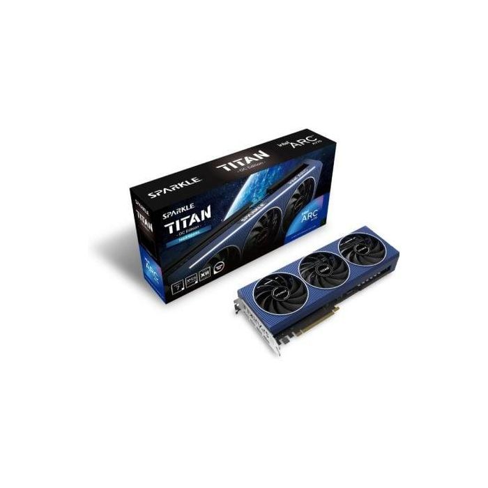 Tarjeta Gráfica Sparkle Intel Arc A770 Titan OC Edition/ 16GB GDDR6 Tarjeta Gráfica Sparkle Intel Arc A770 Titan OC Edition/ 16GB GDDR6