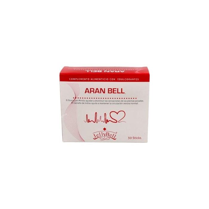 JELLYBELL Aran Bell. Ayuda a disminuir la sensación de piernas pesadas y mantiene la circulación normal con Rusco y Mirtilo.