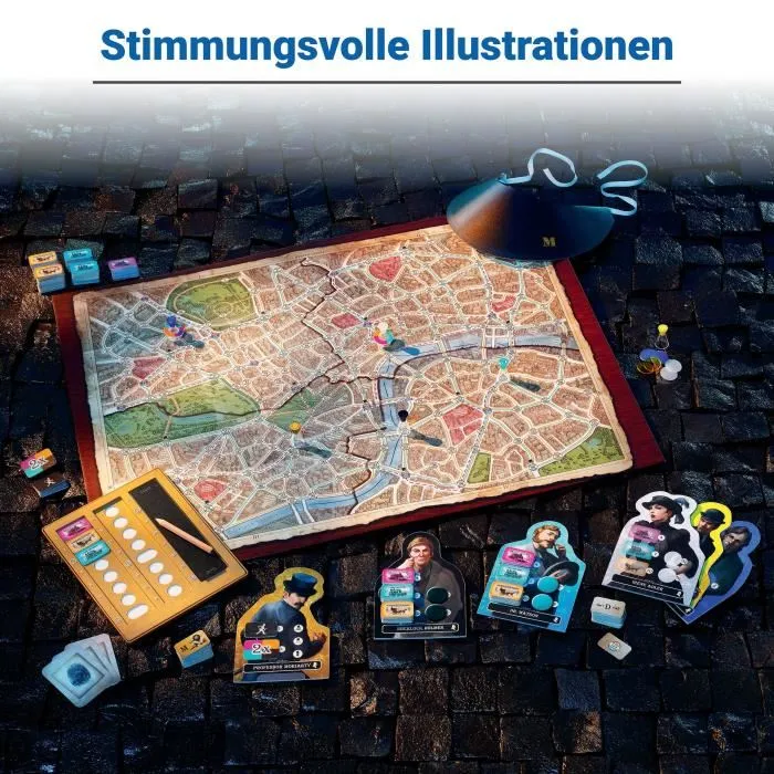 Ravensburger Scotland Yard Sherlock Holmes - Juego de estrategia RAV4005556273447 4