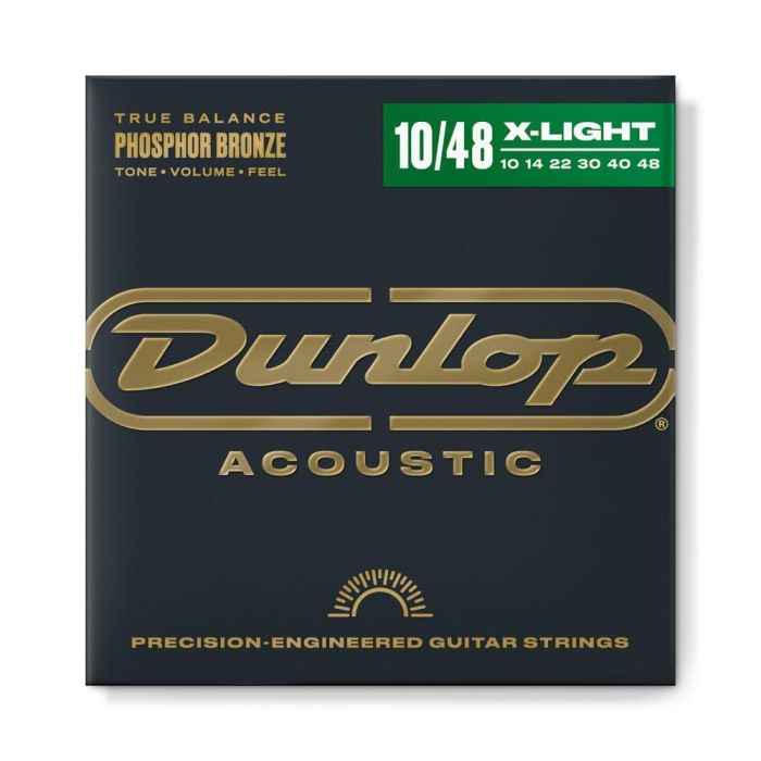 Dunlop Juego Acústica Phosphor Bronze Extra Light 10-48 Cuerdas para Guitarra 0 Dunlop Juego Acústica Phosphor Bronze Extra Light 10-48 Cuerdas para Guitarra 0