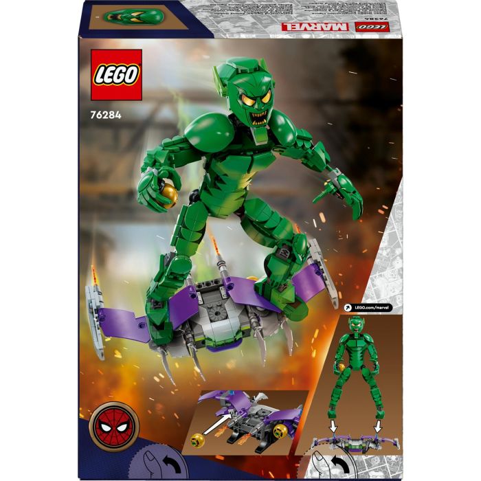 LEGO 76284 Marvel Minifigura Duende Verde de superhéroe de juguete para construir para niños 7 LEGO 76284 Marvel Minifigura Duende Verde de superhéroe de juguete para construir para niños 7