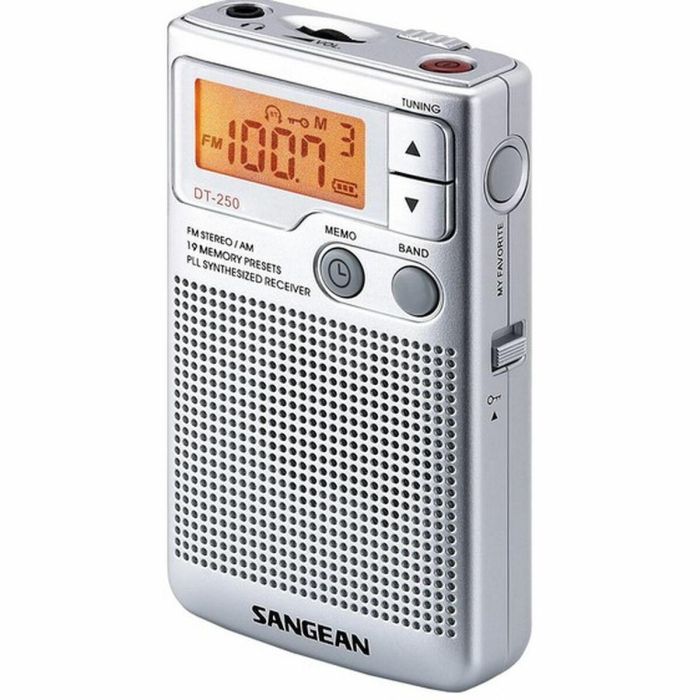 Radio Sangean DT250S Plateado 2