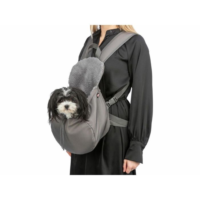 Mochila para Mascotas Trixie Molly Gris 25 × 38 × 17 CM 0 Mochila para Mascotas Trixie Molly Gris 25 × 38 × 17 CM 0
