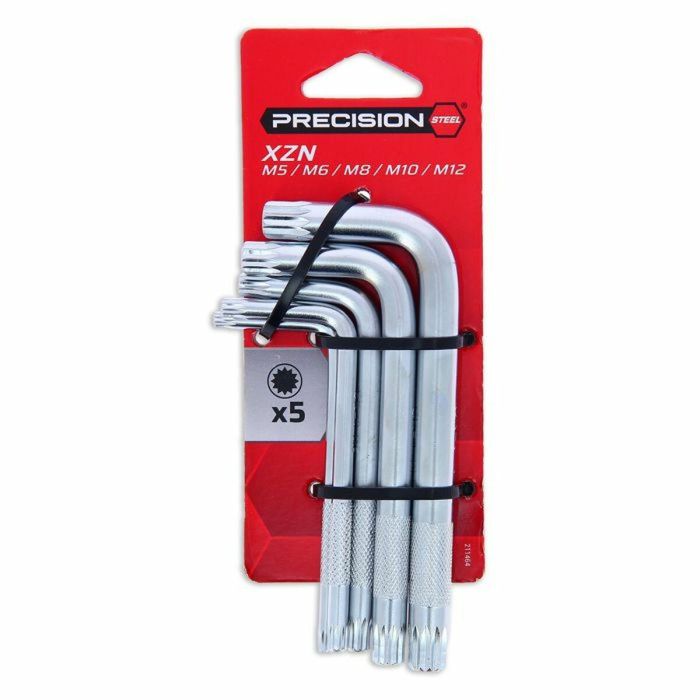 Precision Steel AUC1699444994944 - Juego de 5 Llaves XZN, Tamaños 5 a 12 1 Precision Steel AUC1699444994944 - Juego de 5 Llaves XZN, Tamaños 5 a 12 1