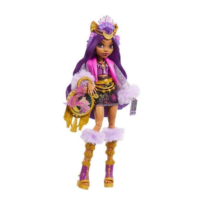 Muñeca Monster High-Clawdeen Wolf con traje Monster Fest HXH80 1