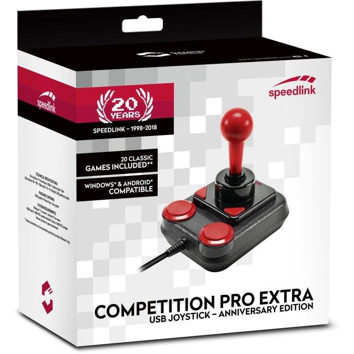 Speedlink Joystick COMPETITON PRO EXTRA USB. schwarz-rot retail 3