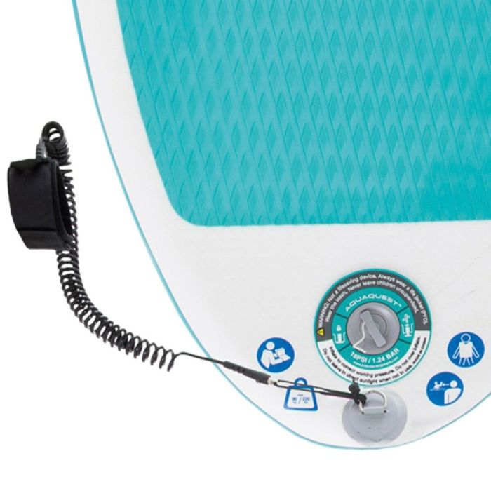 Tabla de Paddle Surf Hinchable con Accesorios Intex Aqua Quest 240 Youth Sup Infantil 4