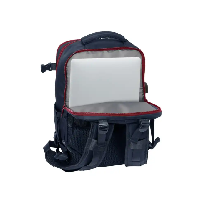 Safta Mochila Viaje Cabina Portatil 15,6'' F.C.Barcelona Azul Marino 29x44x19 cm 6