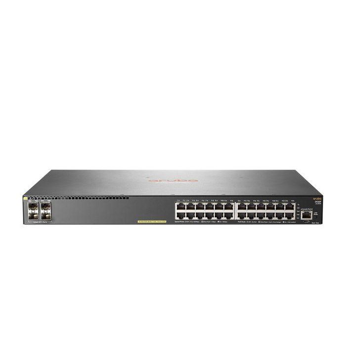 Hewlett Packard Enterprise 2930F 24G PoE+ 4SFP+ Switch de Acceso Layer 3 con 24 Puertos Gigabit y 4 Uplinks 10GbE