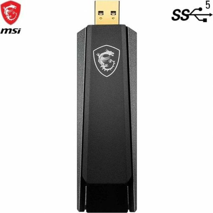 Adaptador USB MSI AX1800 Negro 10 Adaptador USB MSI AX1800 Negro 10