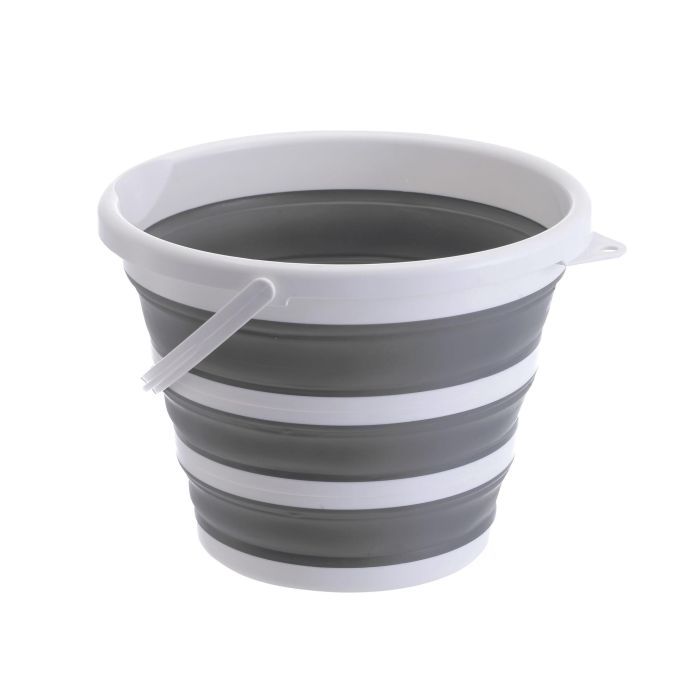 Confortime Cubo Plegable de Plástico 10 Litros 33x33x24.5 cm (12 Unidades) 9