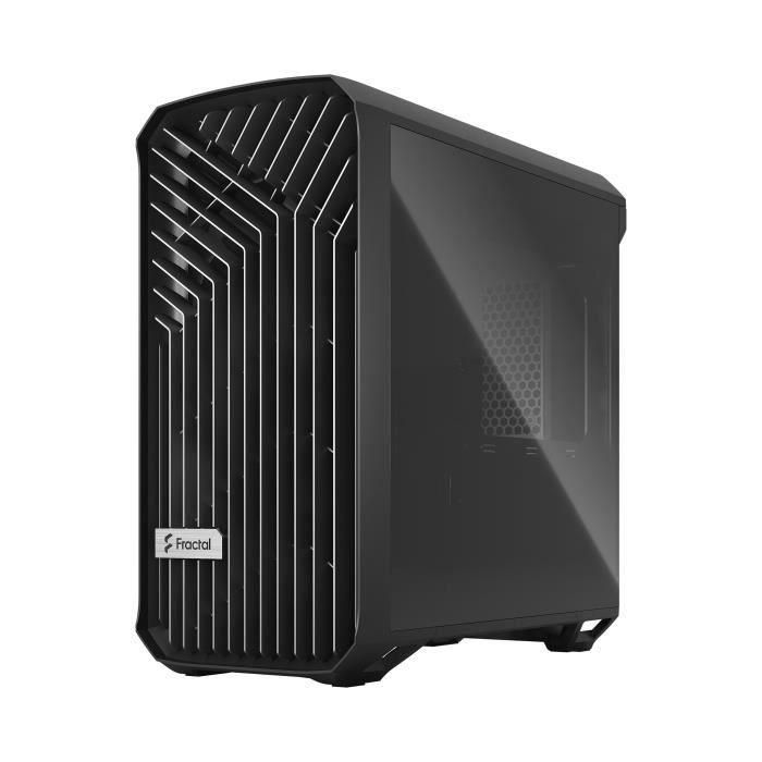 Fractal Design FD-C-TOR1C-01 Caja PC Torrent Compact Negro E-ATX Vidrio Templado USB-C 2 Ventiladores 180mm 4