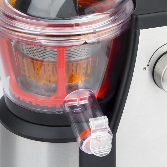 H.KoeNIG GSX18 Extractor de Jugo Vertical de 1200W y 1.18L con Tecnología de Infusión, Filtro Automático y Programable en Acero Inoxidable 4 H.KoeNIG GSX18 Extractor de Jugo Vertical de 1200W y 1.18L con Tecnología de Infusión, Filtro Automático y Programable en Acero Inoxidable 4