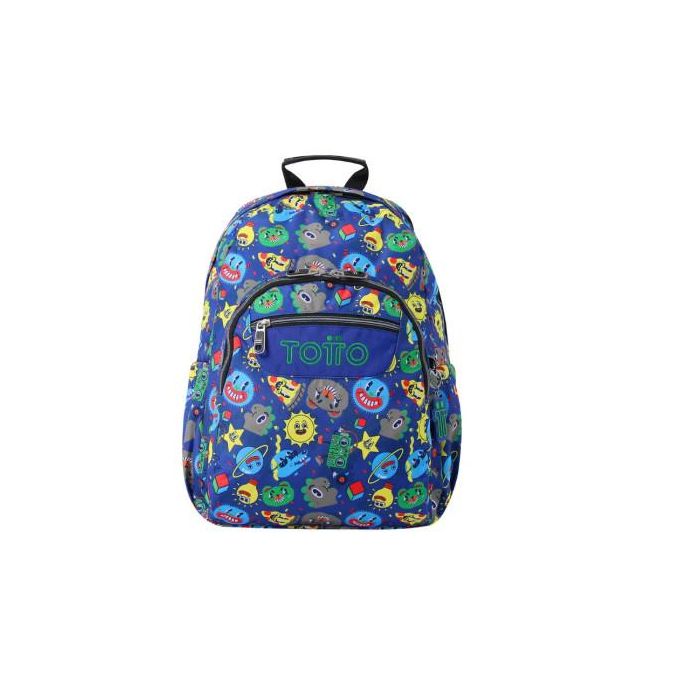 Totto Mochila Acuareles MA04ECO021-2416N-8JZ 20L, convertible en carro, con organizador y compartimento para pc Totto Mochila Acuareles MA04ECO021-2416N-8JZ 20L, convertible en carro, con organizador y compartimento para pc