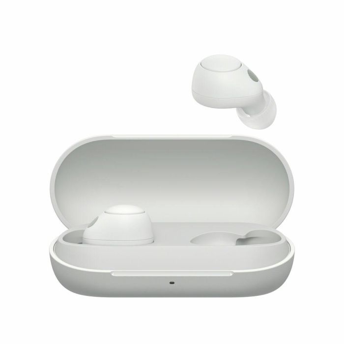 Auriculares Bluetooth con Micrófono Sony WFC700NW Blanco 1