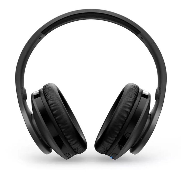 Philips Auriculares TAHP6005/10BK, Inalámbricos por Radio FM, 18h Batería, Supraaurales, Diadema, Color Negro