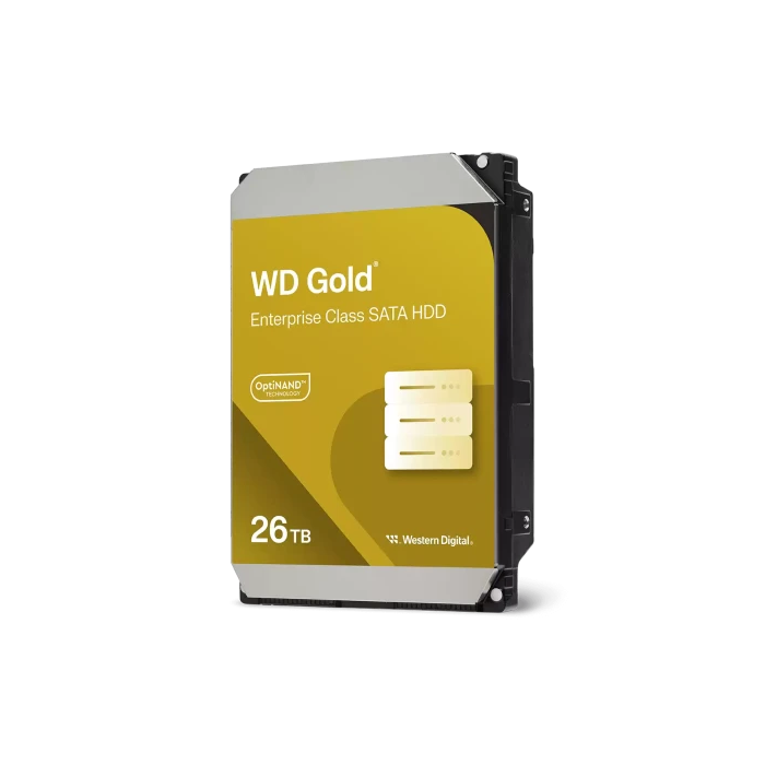 Western Digital WD261KRYZ Disco Duro Interno HDD 26TB 3.5" SATA III Gold 7200 RPM Enterprise Servidor/Estación de Trabajo Western Digital WD261KRYZ Disco Duro Interno HDD 26TB 3.5" SATA III Gold 7200 RPM Enterprise Servidor/Estación de Trabajo