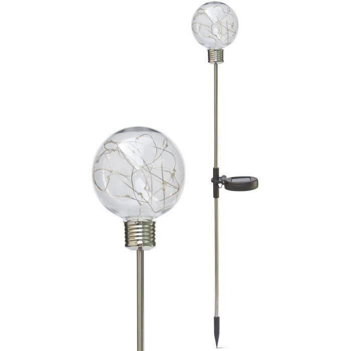 Garden Id 70702908 Borde Solar Bombilla Ø8x70cm, Autonomía 6-8h, Batería AAA Recargable con Botón On/Off Garden Id 70702908 Borde Solar Bombilla Ø8x70cm, Autonomía 6-8h, Batería AAA Recargable con Botón On/Off